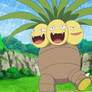 Goh's Exeggcute evolved into Exeggutor