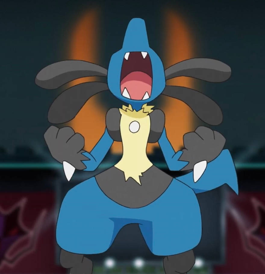 Ash's Riolu evolved by WillDinoMaster55 on DeviantArt