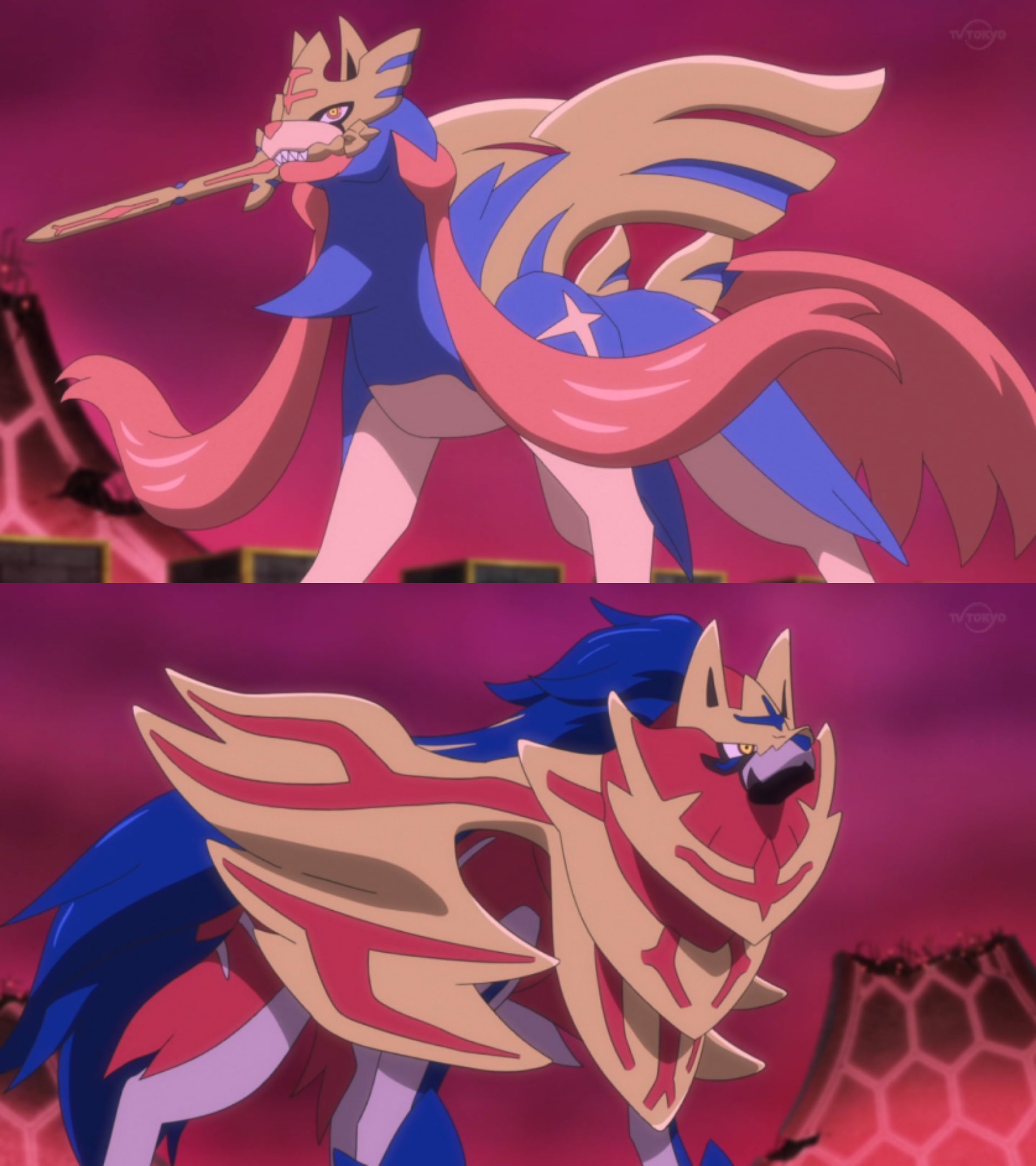 Zacian and Zamazenta Recolour : r/pokemon