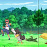 Pokemon Quest: Ash and Serena's Double Battle