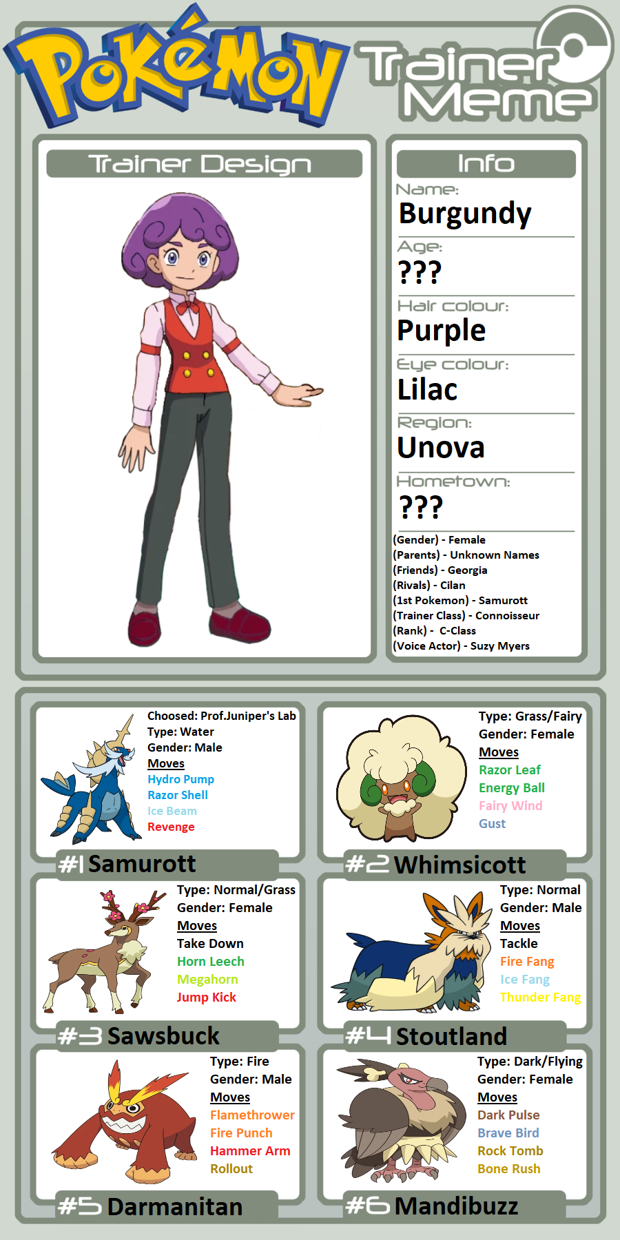 Trainer Profile: Dawn by rbta123 on DeviantArt