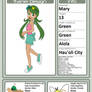 Trainer Profile: Mary (My OC)