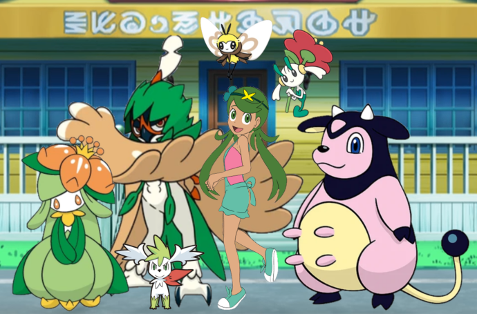Pokemon Quest: Mary and her Team by WillDinoMaster55 on DeviantArt