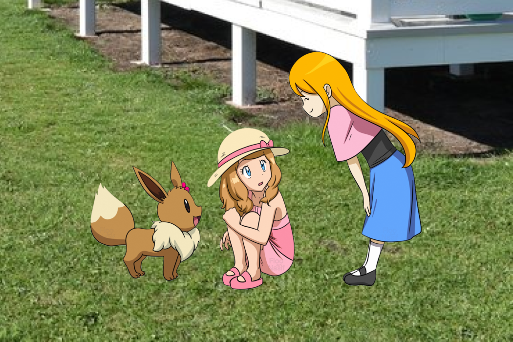 Pokemon Quest: Watching the Shaggy Eevee Swimming by WillDinoMaster55 on  DeviantArt