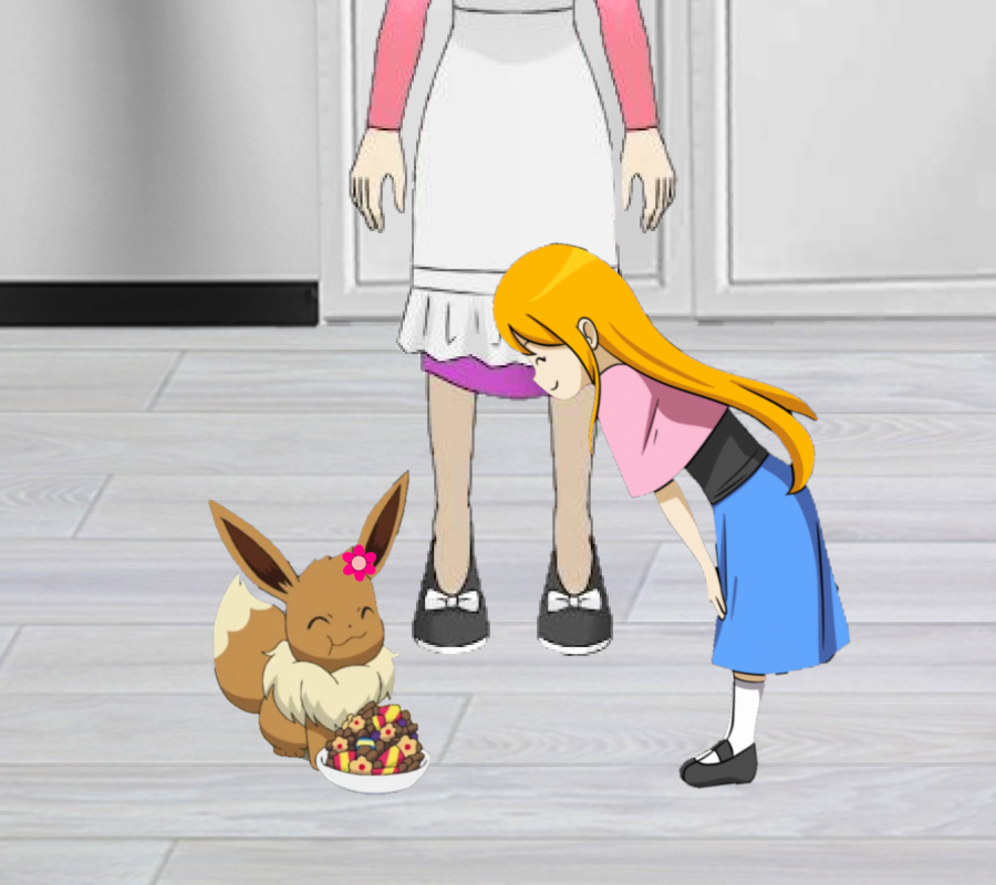 Pokemon Quest: Emily at the Eeveelution Day Care by WillDinoMaster55 on  DeviantArt
