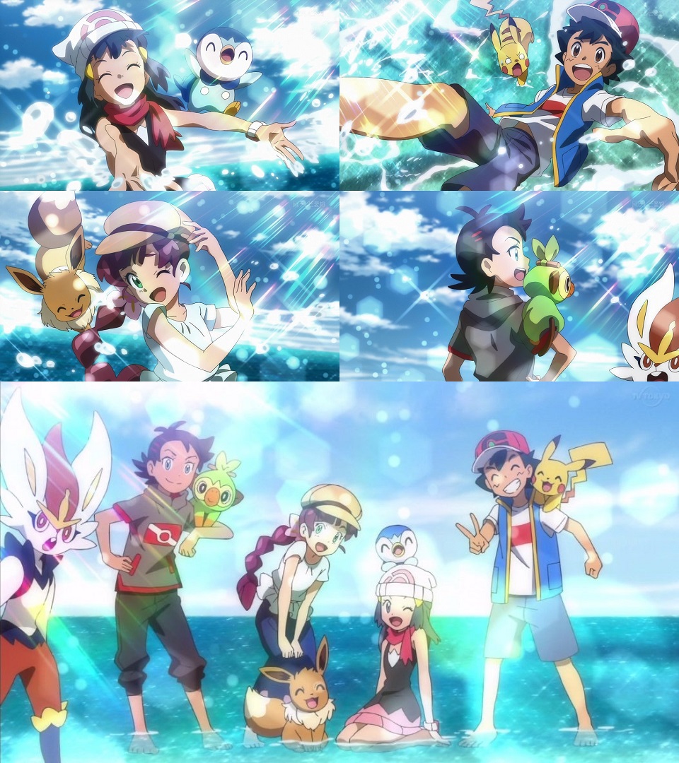 Pokemon - Ash is Reunited with His Alola Friends by dlee1293847 on  DeviantArt