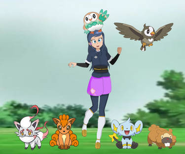 Pokemon Evolutions (5.2): Dawn and her Team by WillDinoMaster55 on  DeviantArt