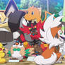 Ash's Alola and Journey Team