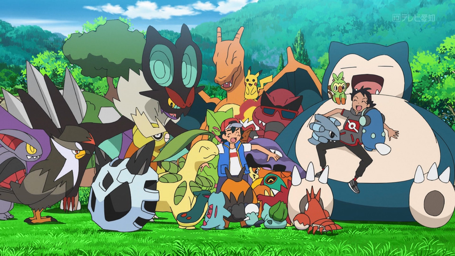 Pokemon - Ash is Reunited with His Alola Friends by dlee1293847 on  DeviantArt