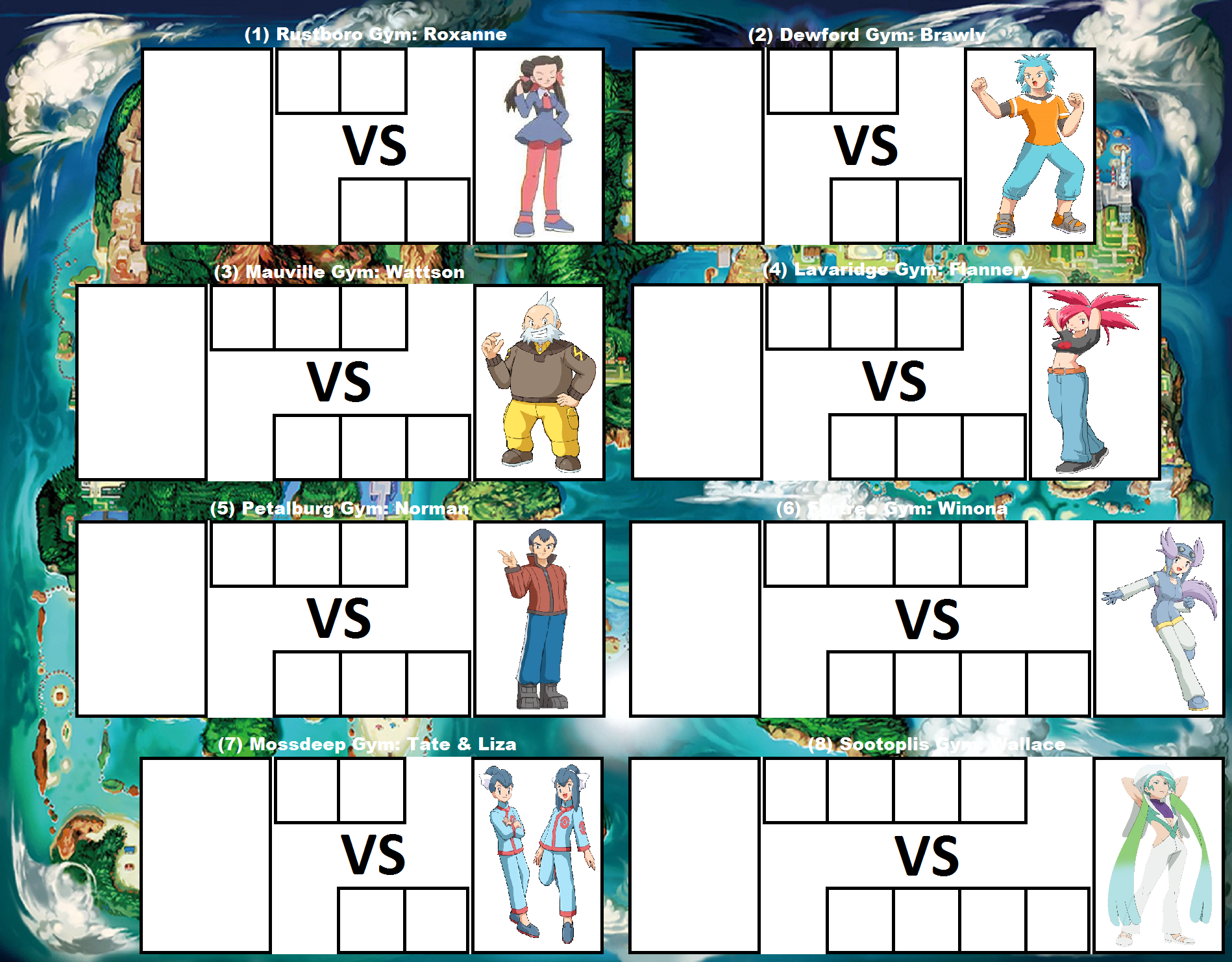 Pokemon BW2 - Vs. Hoenn Gym Leader - Coub - The Biggest Video Meme Platform