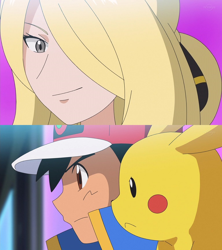 Ash and Cynthia are Ready by WillDinoMaster55 on DeviantArt
