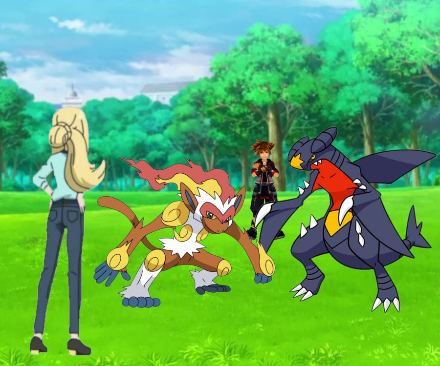 Pokemon Quest: Cynthia watches her Son's Training by WillDinoMaster55 on DeviantArt
