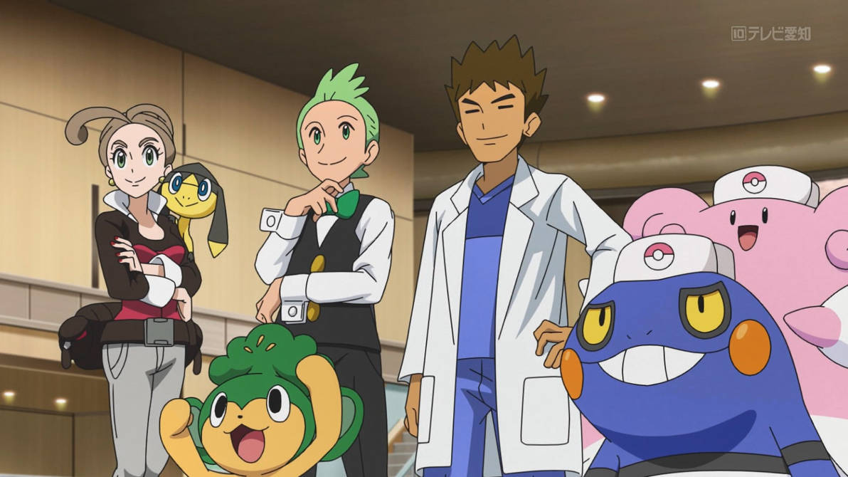 Brock and Cilan watches Ash's Battles by WillDinoMaster55 on DeviantArt