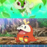 The Paldea Starters (Gen 9 Anime)