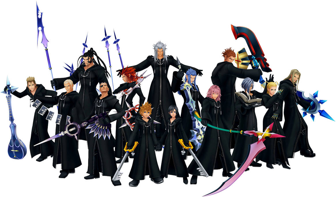 Organization XIII - Kingdom Hearts Wiki, the Kingdom Hearts encyclopedia - wide 2