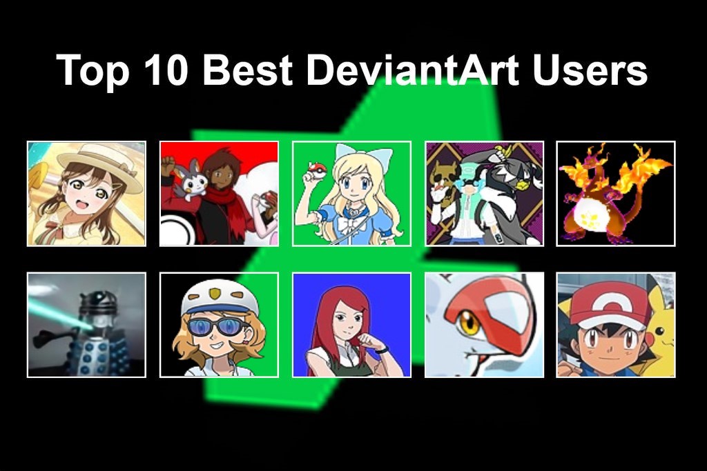 Bиd Deviantart My Top 10 Best DeviantArt Users by WillDinoMaster55 on DeviantArt