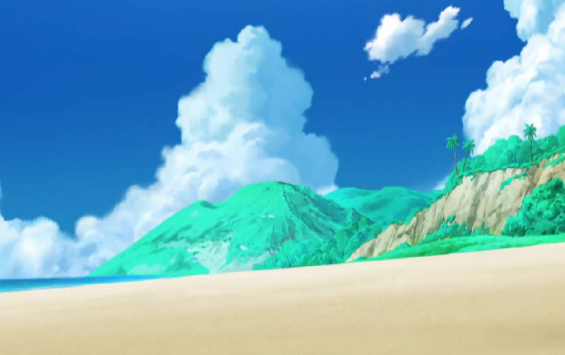 Alola Beach Background by WillDinoMaster55 on DeviantArt