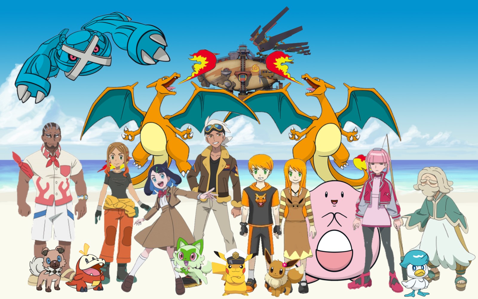 Pokemon Quest: Will's Paldea Team by WillDinoMaster55 on DeviantArt