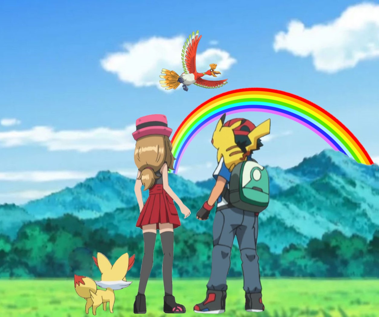 Ho-oh that appeared on Ash's first trip [Pokemon Sword & Shield