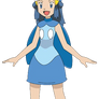 Dawn in Piplup Costume (Render)