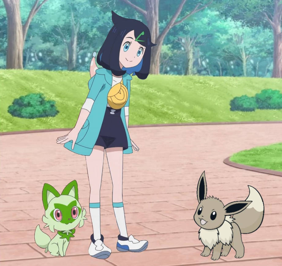 Liko and the Shiny Eevee 2 (Pokemon Horizons) by WillDinoMaster55