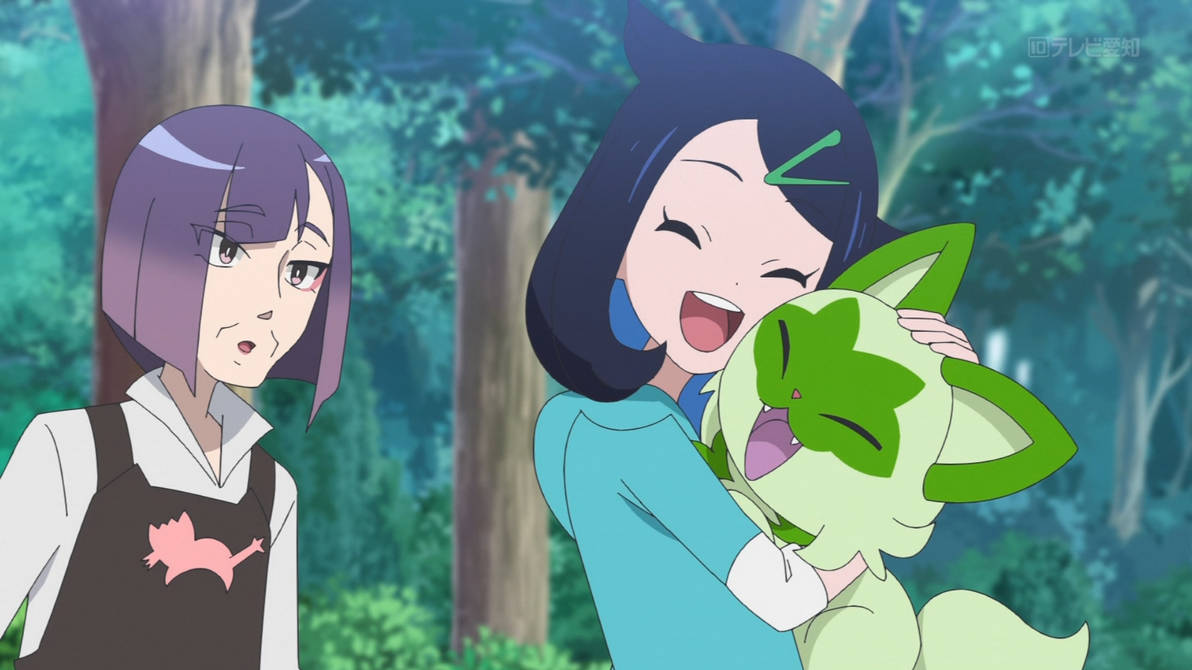 Liko and Sprigatito together once again by WillDinoMaster55 on DeviantArt