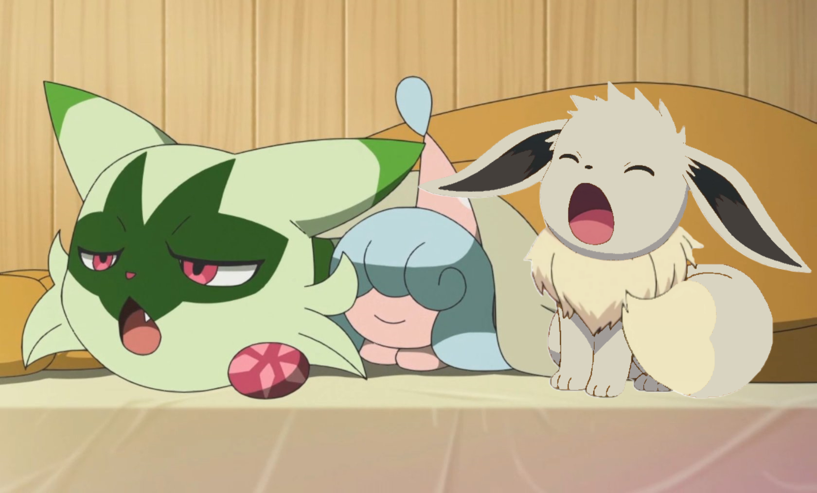 Pokemon Horizons: Liko’s Pokemon (Shiny Eevee) by WillDinoMaster55