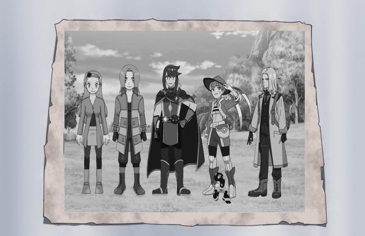 Pokemon Quest: A Photograph of the Five Explorers by WillDinoMaster55 ...
