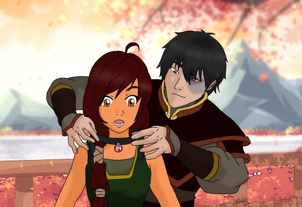 A little gift - Zuko and Ara by LollipopShoe on DeviantArt
