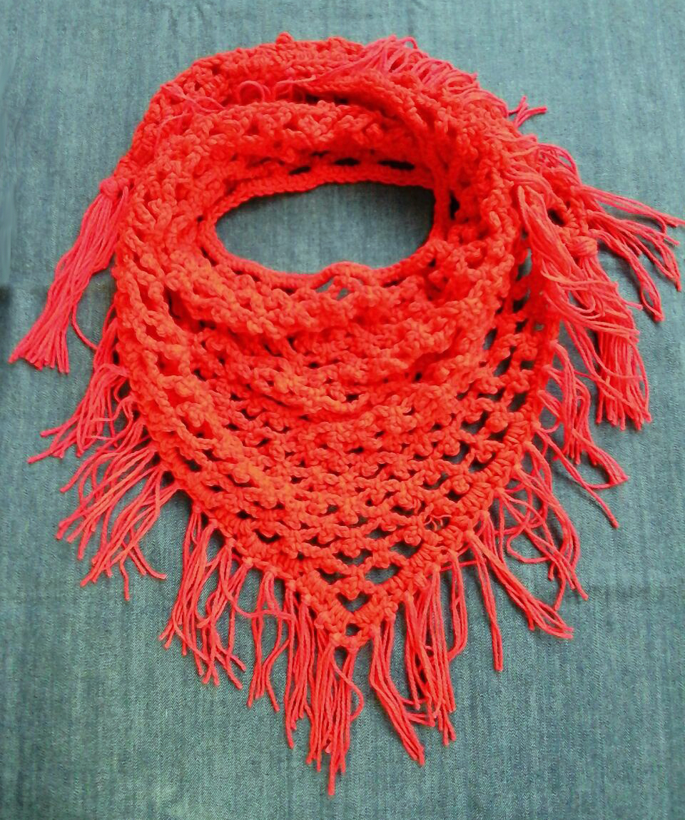 Shawl rojo