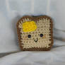 Toasty Crochet Keychain