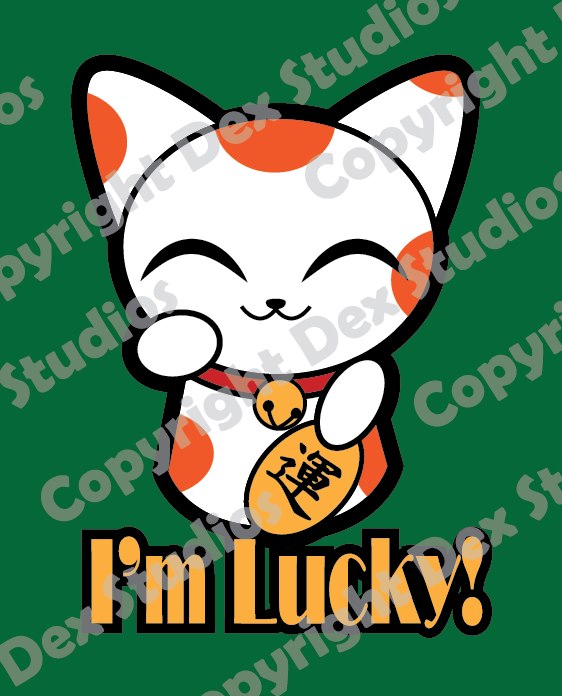 Maneki Neko T-shirt Design