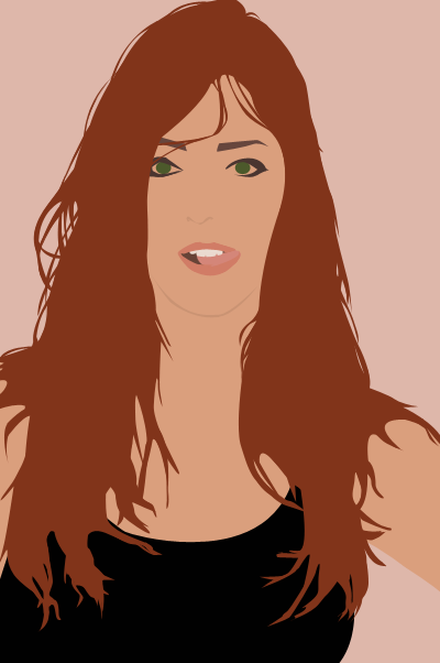 Redhead Girl Minimal