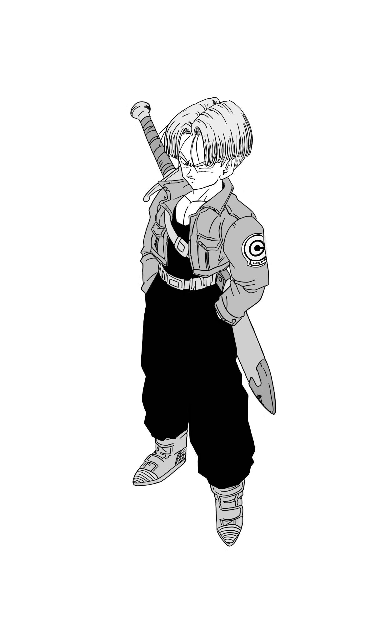 Trunks dragon ball by NonHoVoglia on DeviantArt