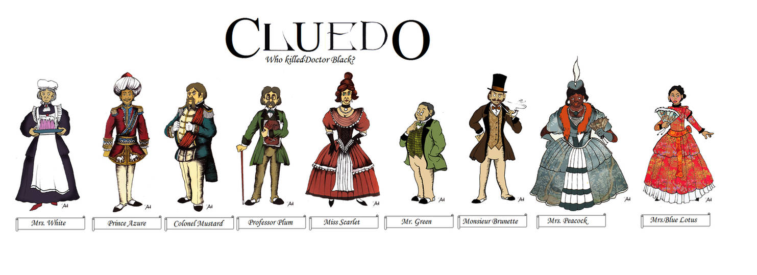 Cluedo by AnthonyDisneyArtist on DeviantArt
