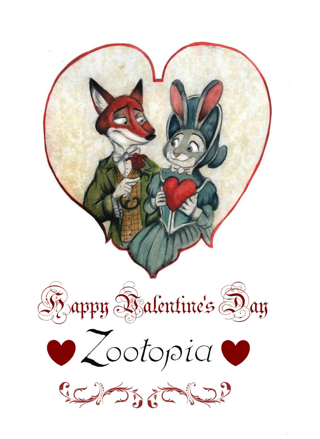 A Victorians Zootopia Valentine's Day