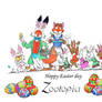 Happy Easter day Zootopia