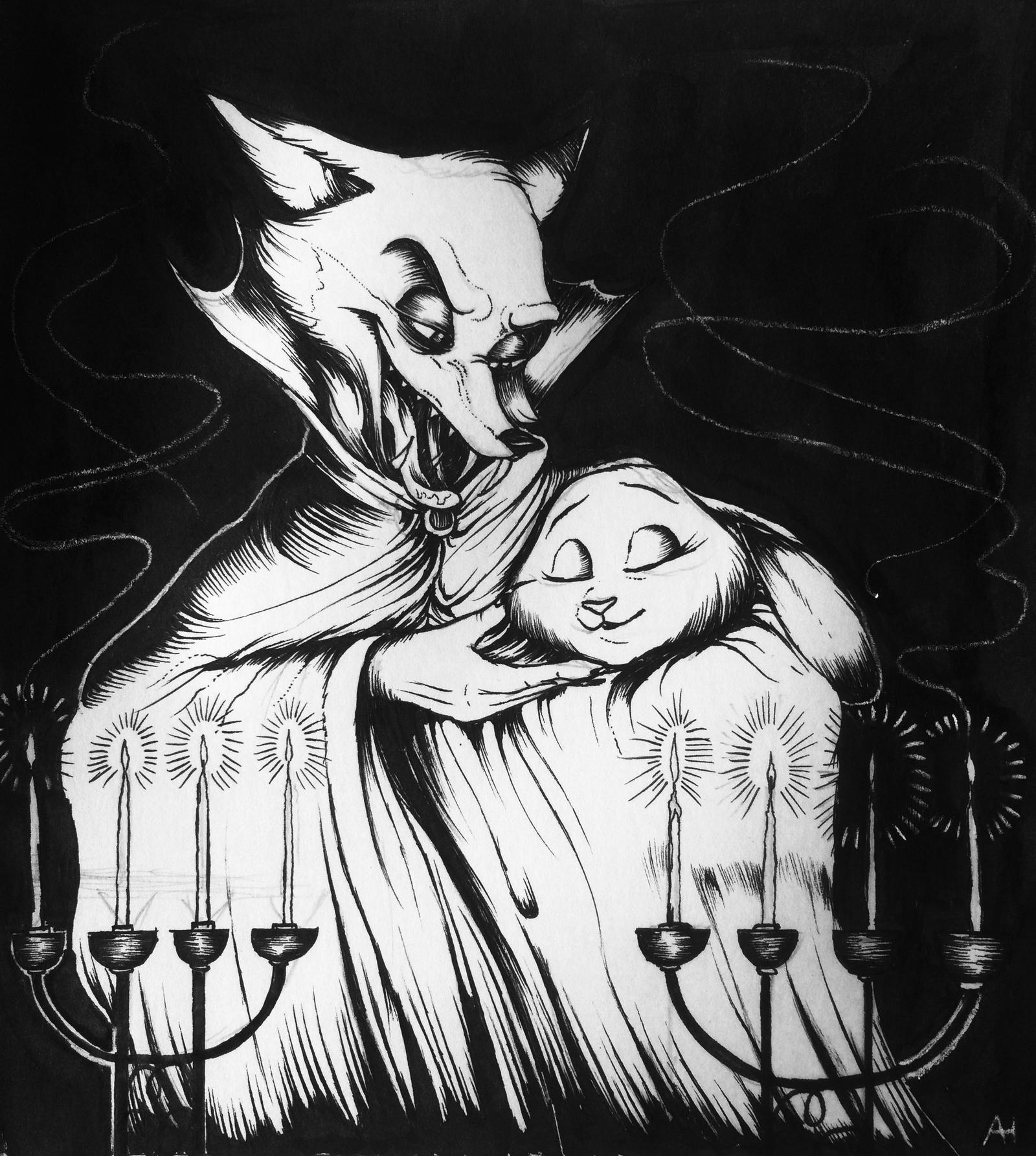 Zootopia Halloween Nickula the vampire fox