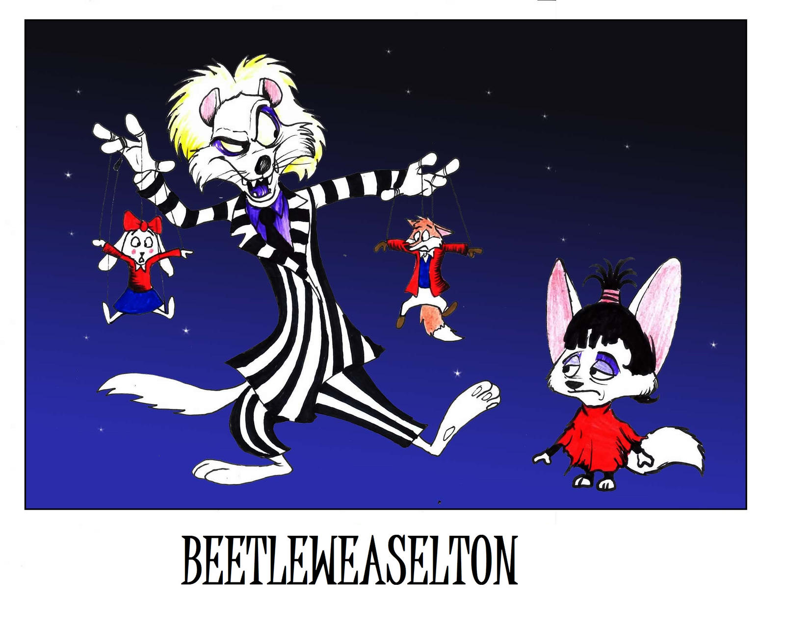 Zootopia Halloween Beetleweaselton
