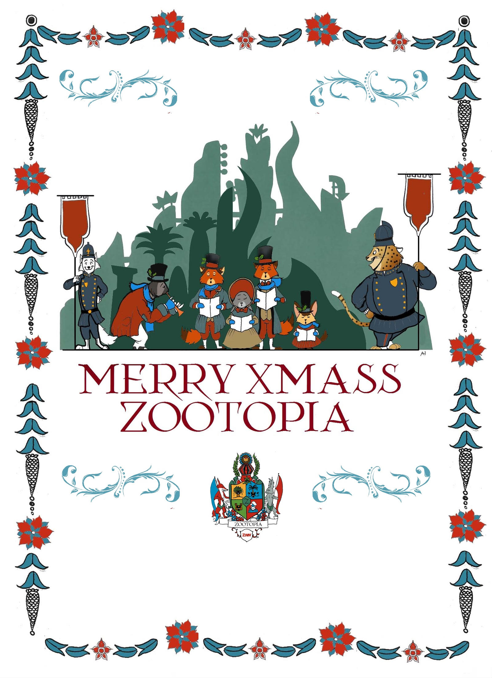 Merry Christmas Zootopia