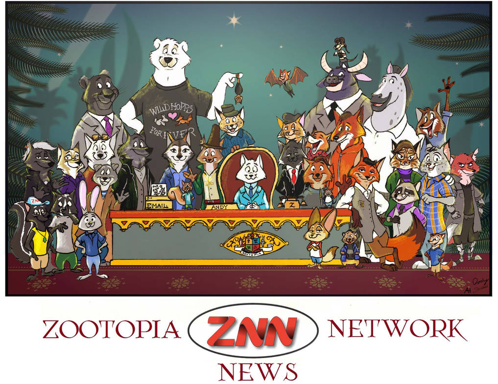 Zotopia Traffic Network Team of Zootopia News Network by AnthonyDisneyArtist on DeviantArt