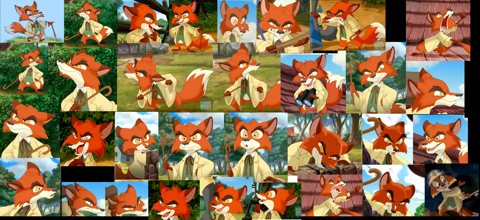 Brer Fox Vector Brer fox Collage by AnthonyDisneyArtist on DeviantArt