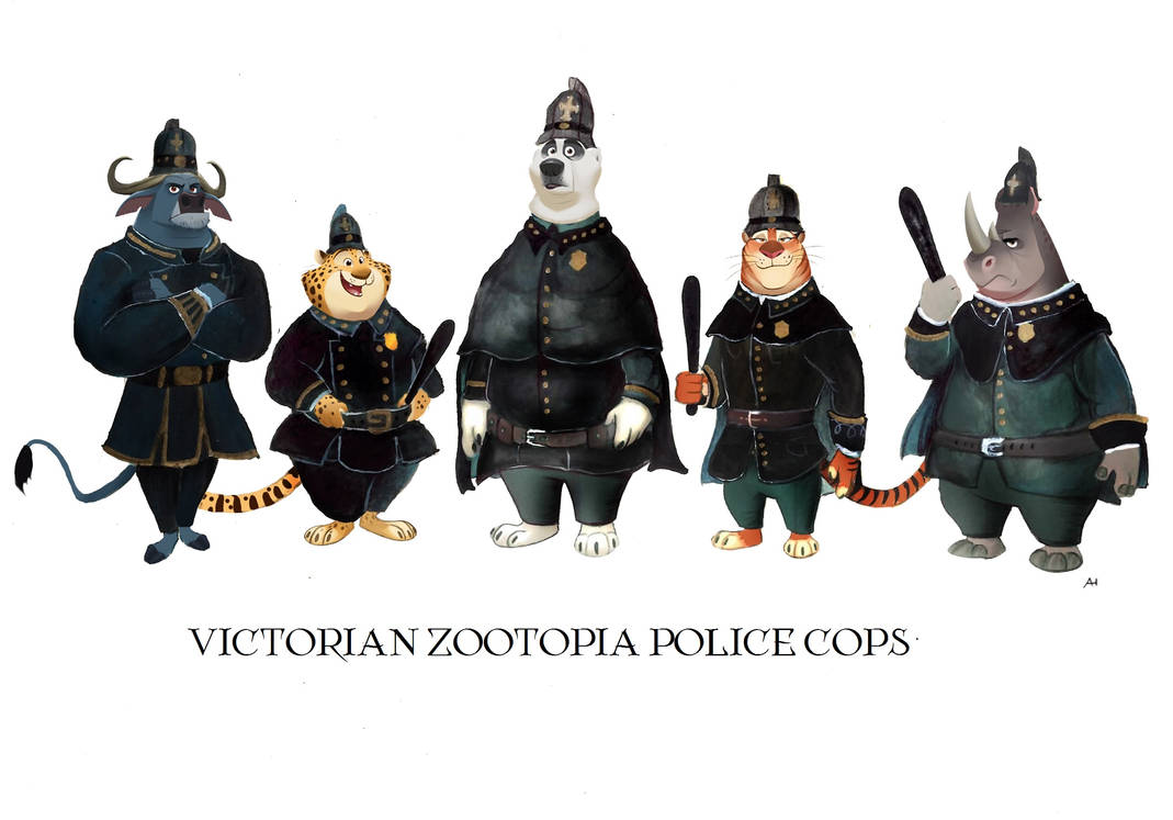 Victorian Zootopia Traditional Clothes 05 by FairytalesArtist