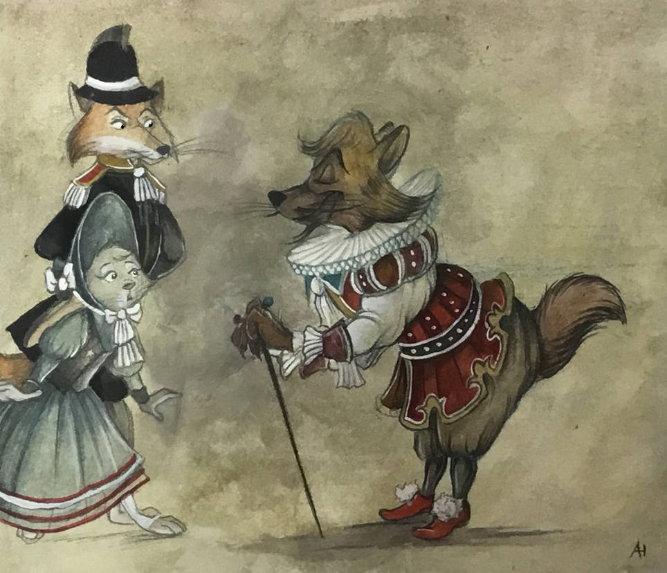 Victorian Zootopia Crime files: The Big Catch by FairytalesArtist