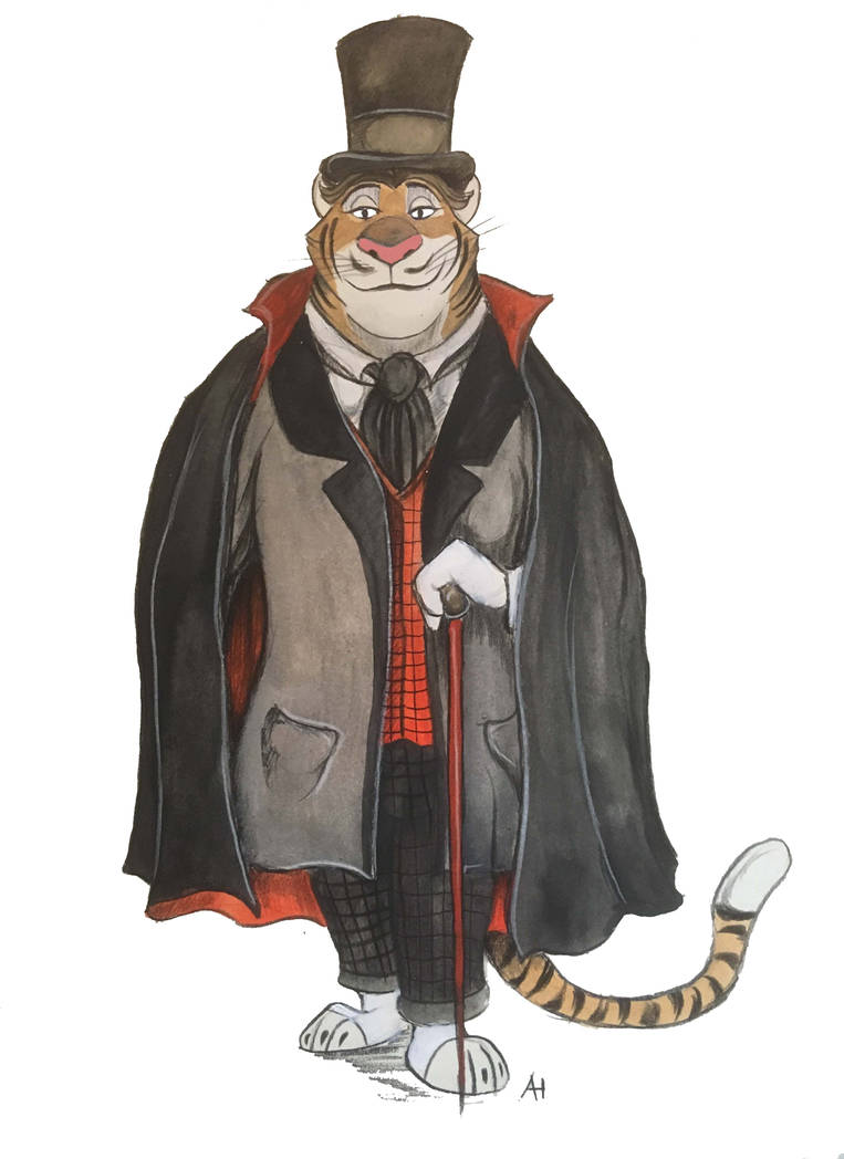 Victorian Zootopia Mr Tiger by FairytalesArtist