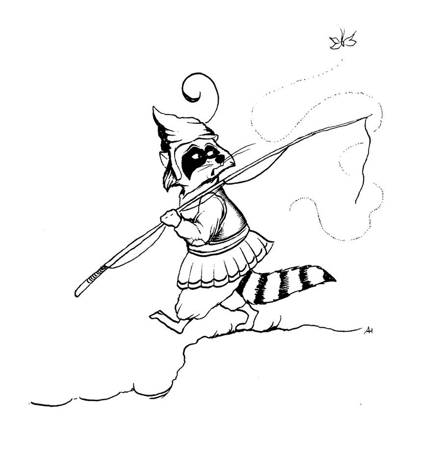 mindless raccoon by AnthonyDisneyArtist on DeviantArt