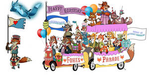 Make way for the Disney Foxes Parade