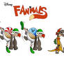 Disney Fananimals Villains Chadwalk