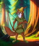 Happy 50th Anniversary of Disney Robin Hood by AnthonyDisneyArtist
