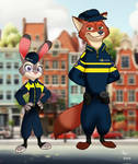 Nick and Judy in Amster-Zoo